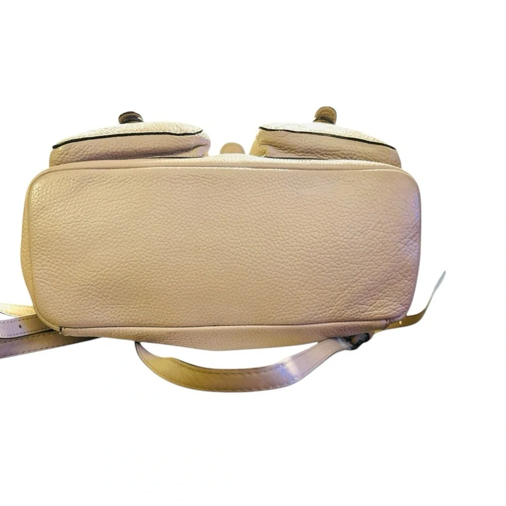 Michael Kors Cooper Nude Size Large Flap Backpack